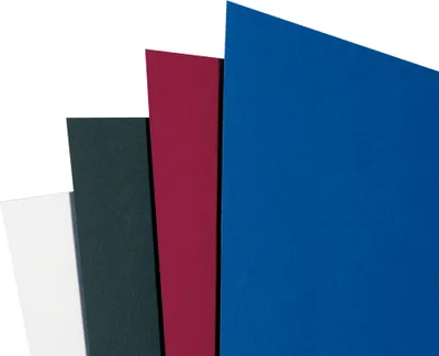 Image de GBC Couverture LinenWeave DIN A4 250 g/qm rouge simple face 100 pièces