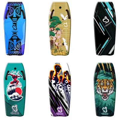 Image de Marbueno Bodyboard Multicolore 5 x 94 x 45 cm