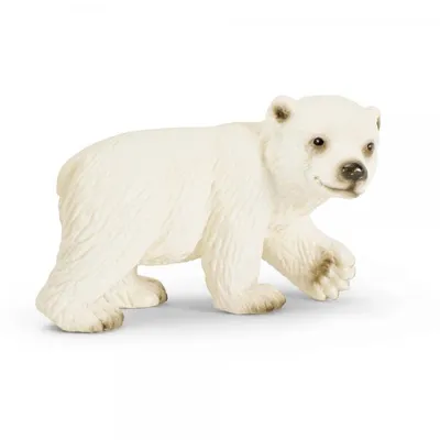 Produktbild von Schleich 14358 - Figura/ Miniatura La Vida Silvestre, Polar Bear jóvenes  SCHLEICH Rango Edades: +3 Años