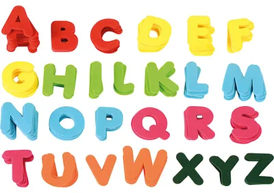Produktbild von Eduplay Filzbuchstaben Lernspielzeug - 150 Stück, 8 cm, mehrfarbig