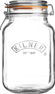 Produktbild von Kilner Einmachglas mit Klammer quadratisch 2l