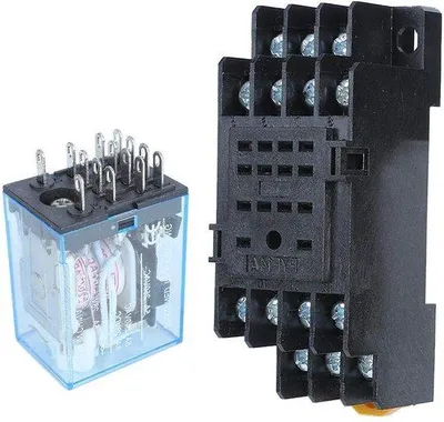 Produktbild von Elektromagnetisches Relais 14-polig DIN-Schienenstecker 24V