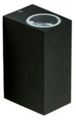 Produktbild von AZzardo AZ4268 Außenwandleuchte RIMINI 2 SQUARE BK