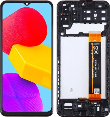 Immagine prodotto di Display LCD e touchscreen originali, schermo di ricambio per Samsung Galaxy M13 (SM-M135F) (IPS) con cornice (REF), pezzi di ricambio per smartphone