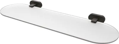 Produktbild von Creavit Glasablage Waschtisch Wandmontage Schwarz