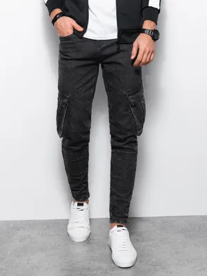 Immagine prodotto di Ombre Clothing Jeans da uomo Sipa nero L