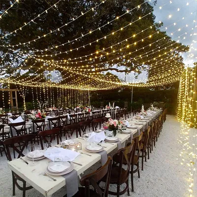 Obrázok produktu pre XINZI LED rozprávkové svetlá - 100 m 1000 LED, teplá biela, 8 režimov, IP44, dekoratívne rozprávkové svetlá na párty, oslavy, svadbu, Vianoce
