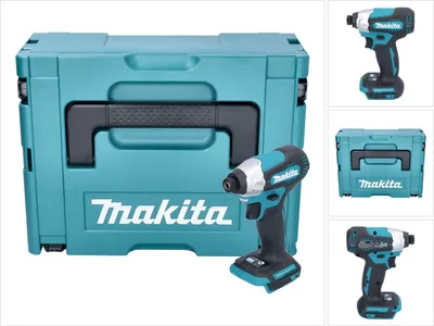 Produktbild von Makita DTD 157 ZJ Akku Schlagschrauber 18 V 140 Nm 1/4" Brushless + Makpac - ohne Akku, ohne Ladegerät