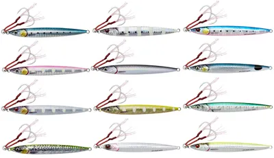 Produktbild von Savage Gear Salt 3D Slim Jig Minnow - Pilker, Farbe:YGO PHP, Länge / Gewicht:12.5cm / 60g