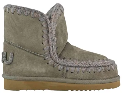 Produktbild von Stiefel MOU Mou Eskimo 18 Glitter Logo Black Olive für Damen