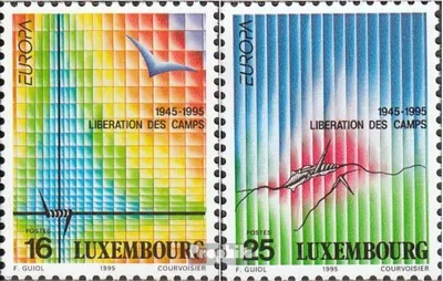 Produktbild von Briefmarken Luxemburg 1995 Mi 1368-1369 (kompl.Ausg.) postfrisch Frieden und Freiheit
