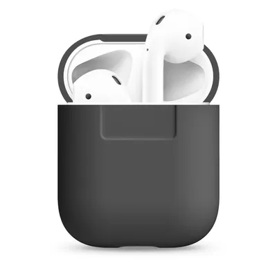 Image de ELAGO Housse de protection pour Airpod Silicone Gris foncé