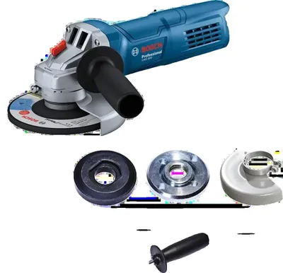 Productafbeelding van Winkelslijpmachine, krachtige motor, ergonomisch ontwerp, blauw