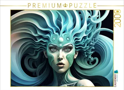 Produktbild von CALVENDO Puzzle Neptunschönheit | 2000 Teile Lege-Größe 90x67cm Foto-Puzzle für glückliche Stunden