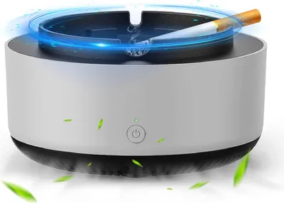 Produktbild von Aschenbecher Mit Luftreiniger, 2 in 1 Aschenbecher-Reiniger, Rauchfreier, Multifunktionaler Lufterfrischer für Zigaretten im Innenbereich