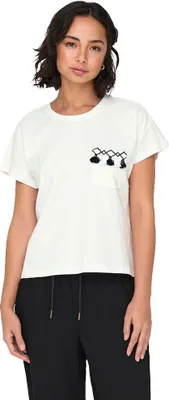 Produktbild von Only Jill Life Kurzarm-t-shirt Weiß S Frau Weiß S