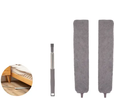 Produktbild von Staubwedel Dehnbarer Duster Mit Edelstahl Teleskop Stange Waschbar