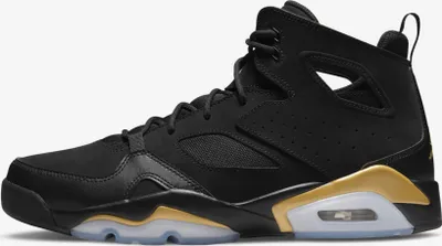 Produktbild von Nike Jordan Flight Club 91 "Black Metallic Gold" Schwarz, Größe: 41