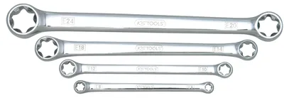 Immagine prodotto di KS TOOLS Set di chiavi a doppio anello 518.0860 Acciaio al cromo-vanadio 410g