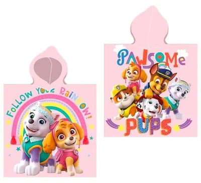 Immagine prodotto di Spin Master - Oficjalny Poncho Towel Paw Patrol - Akcesorium Dla Fana