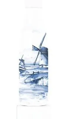 Produktbild von Thermo-Trinkflasche 500ml Windmill Edelstahl auslaufsicher 360° Vollfarb-Druck