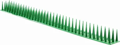 Obrázek produktu pro Hroty proti ptákům – hroty proti holubům – plast – 12 kusů – celková délka 6,12 m – ochrana proti ptákům