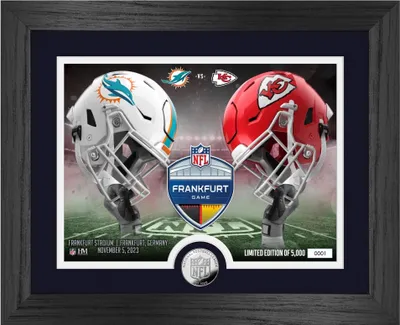 Produktbild von Chiefs vs Dolphins Dueling Silver Coin Photo Mint