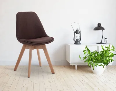 Produktbild von Besucherstuhl Borneo V2 Natura Stoff braun