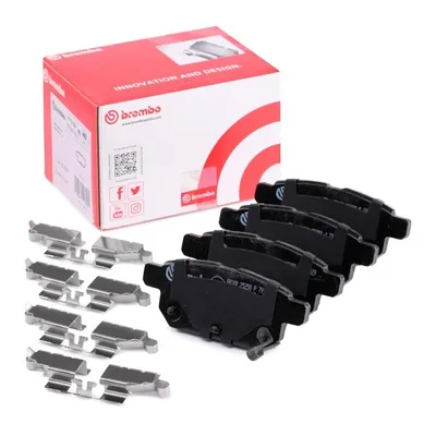 Produktbild von BREMBO Bremsbeläge Satz Hinten für SUZUKI SWIFT IV (FZ, NZ) P 79 029