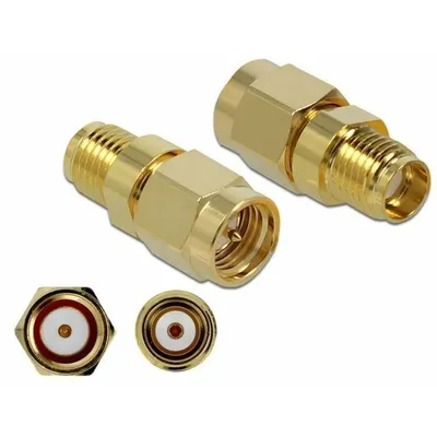 Produktbild von DELOCK Adapter SMA Stecker zu SMA Buchse 10 GHz