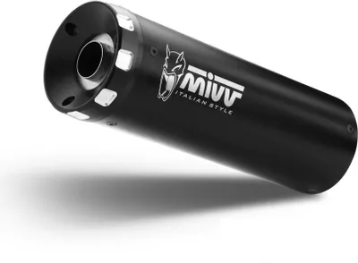 Produktbild von MIVV Hr-1 Schwarzes Komplettauspuffsystem für YAMAHA XSR 125