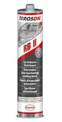 Produktbild von TEROSON 150000 RB II GY CR Dichtstoff Polyester 310ml Dichtmasse Rot/silber Grau