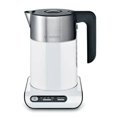 Produktbild von Bosch TWK8611 Wasserkocher Styline / Kunststoff mit Edelstahlapplikationen / für 1,5 l / 2000-2400 Watt max