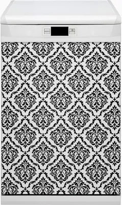 Produktbild von Magnete  Dekorative Magnet Folie für Geschirrspüler 45x80 cm Küche  - Damast