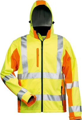 Produktbild von elysee® unisex Warnjacke JIM gelb, orange Größe M