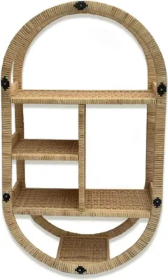 Obrázok produktu pre Ratanová polica Versa 16 x 80 x 45 cm