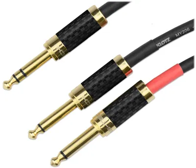 Obrázok produktu pre Klotz Audio Kábel Jack stereo 6,3mm na 2x mono 6m