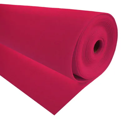 Bastelfilz 1m Meterware Filz 90cm x 3mm Dekofilz Taschenfilz Filzstoff fuchsia