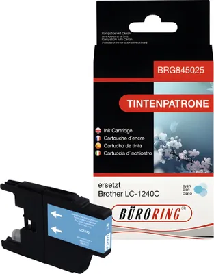 Produktbild von Tintenpatrone cyan für Brother DCP J525W, J725DW, J925DW, MFC J430W