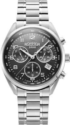 Immagine prodotto di Orologio da uomo ROAMER 993819 41 44 20, in acciaio, sportivo, adatto al nuoto