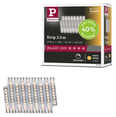 Produktbild von Paulmann MaxLED 1000 LED Strip Warmweiß Erweiterung