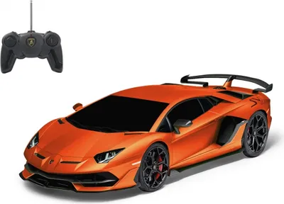 Produktbild von Lamborghini Aventador SVJ 1:24 orange 27MHz
