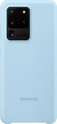 Produktbild von Samsung Silikon Cover für Galaxy S20 Ultra Sky Blue