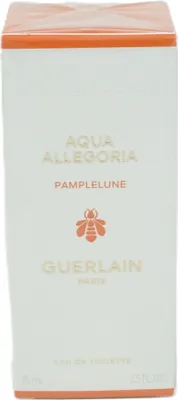 A product box for Guerlain Aqua Allegoria Pamplelune perfume.