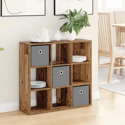 Image de Meuble de rangement vidaXL, bois d'altholz, 73,5 x 24 x 69,5 cm