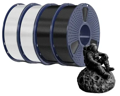 Image de Filament pour imprimante 3D, haute résistance, moins de fils, 2BK 2WT