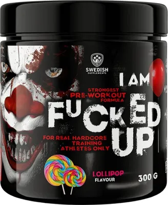 Obrázok produktu pre SWEDISH Supplements | I am F#CKED UP JOKER Edition Lollipop