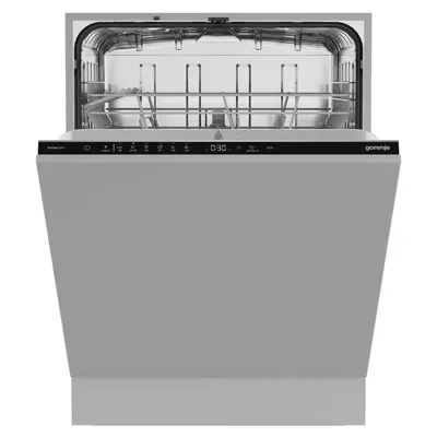Produktbild von Gorenje GV642A65 Geschirrspüler, vollintegrierbar, Selbstreinigungsprogramm, TotalDry, 60 cm, Grau