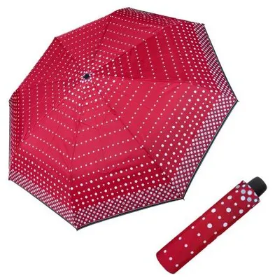 Productafbeelding van Derby Hit Mini Dots rood - damesparaplu, opvouwbaar