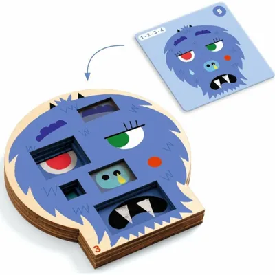 Image de DJECO Jeu de puzzle Sologic - Sticks